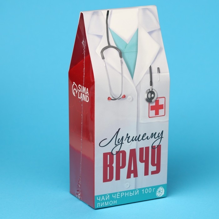 Чай чёрный «Лучший врач»: с ароматом лимона, 100 г Чай чёрный «Лучший врач»: с ароматом лимона, 100 г