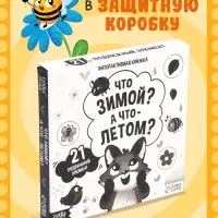 Интерактивная книга &laquo;Что зимой? А что - летом?&raquo;, 10 стр.