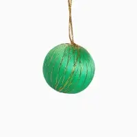 Ёлочные игрушки &laquo;Золотая нить&raquo;, шары новогодние, d=4 см, набор 6 шт., МИКС