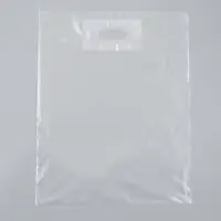 Пакет полиэтиленовый с вырубной ручкой, прозрачный 30&times;40 см, 60 мкм