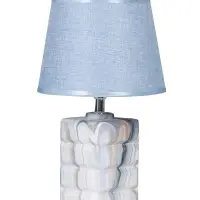 Лампа настольная &laquo;Атриум&raquo; E14, 1х40Вт, синий, RISALUX