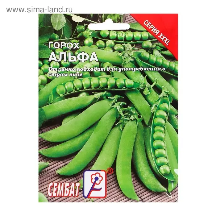 Семена ХХХL Горох  Семена ХХХL Горох "Альфа", 25 г