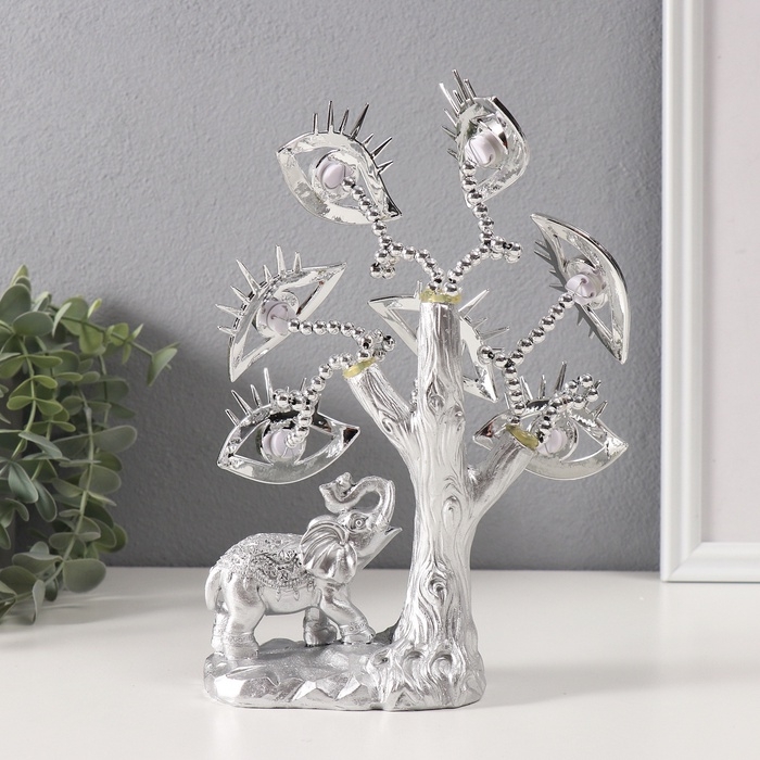 Сувенир от сглаза Сувенир от сглаза "Дерево - Глаз Назара со слоном" 6,5х12х20,5 см