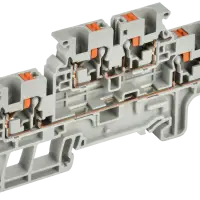 ARMAFIX Клемма пружинная Push-in CP-ML 2 ур. 4мм2 серая IEK