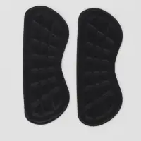 Пяткоудерживатели для обуви, на клеевой основе, 10&times;4 см, пара, чёрные