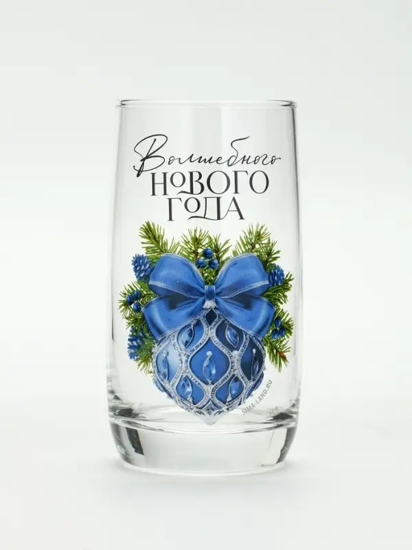 Стакан стеклянный новогодний «Волшебного года», 330 мл Стакан стеклянный новогодний «Волшебного года», 330 мл