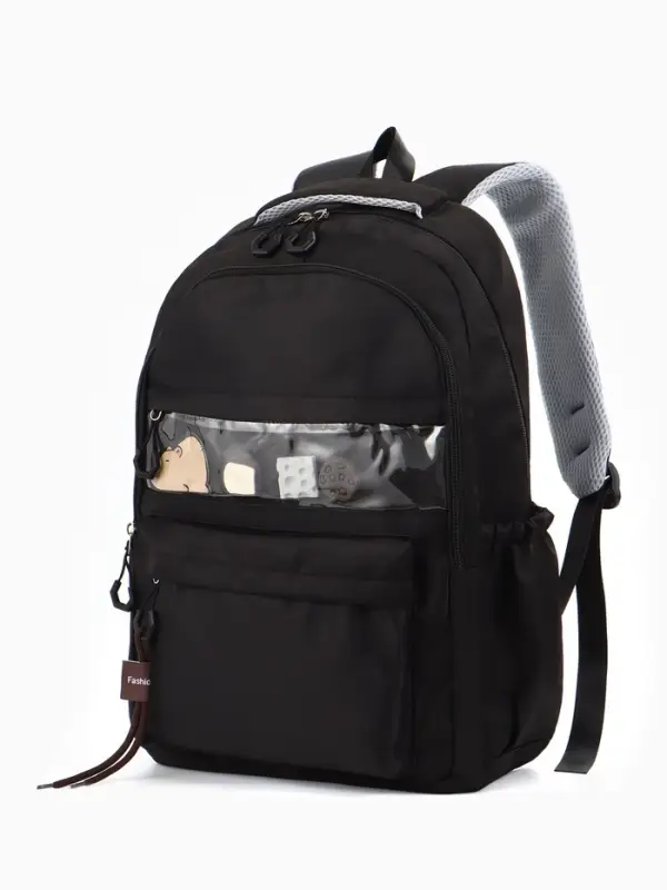 Рюкзак 31*13,5*45 см 2 отд. 4н/карм.капибара черн.