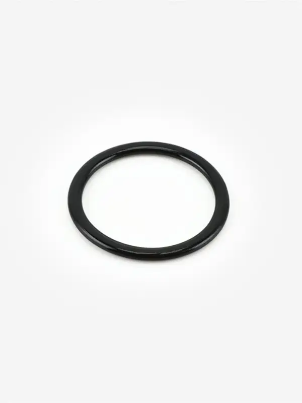 Кольцо для бретелей, металлическое, 15 мм, 20 шт., чёрное Кольцо для бретелей, металлическое, 15 мм, 20 шт., чёрное