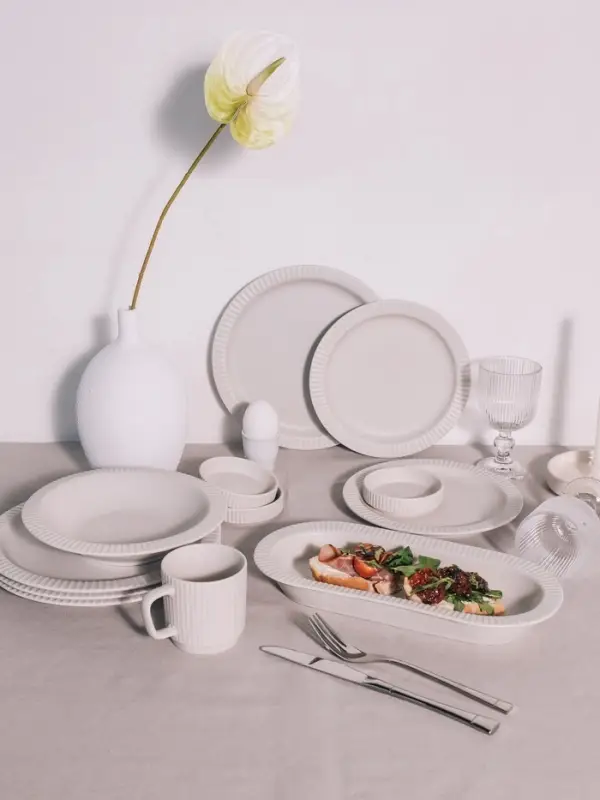 Кружки Magistro Jarwah Lausanne, 240 мл, 7.8&times;8 см, 2 шт., фарфор, серые