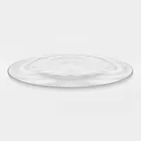 Тарелка стеклянна "Грани", 32,5х1,5 см Тарелка стеклянна "Грани", 32,5х1,5 см