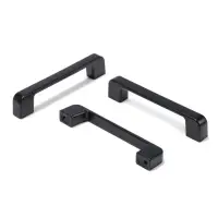 Ручка-скоба CAPPIO FREEDOM RSC005, м/о 96 мм, цвет черный, 8 шт.