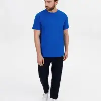 Футболка T-Bolka 180 ярко-синяя, размер XS
