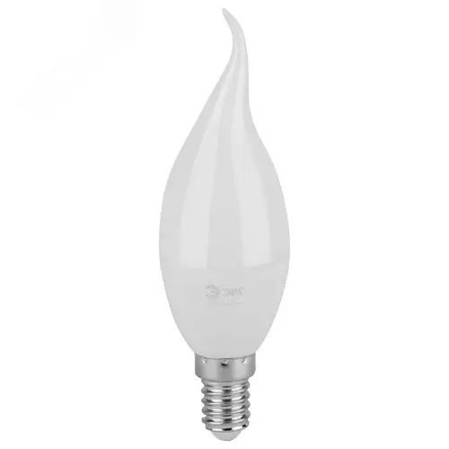 Лампа светодиодная LED 10 Вт 1000Лм 6500К свеча на ветру холодный E14 220-240В LED BXS-10W-865-E14 Green Line