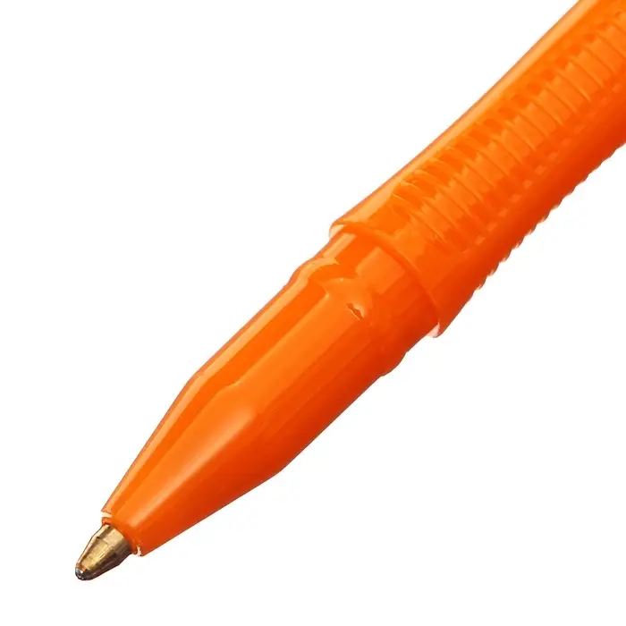Ручка шариковая СТАММ "VeGa Orange", узел 0.7 мм, стержень 152 мм, чернила синие на масляной основе