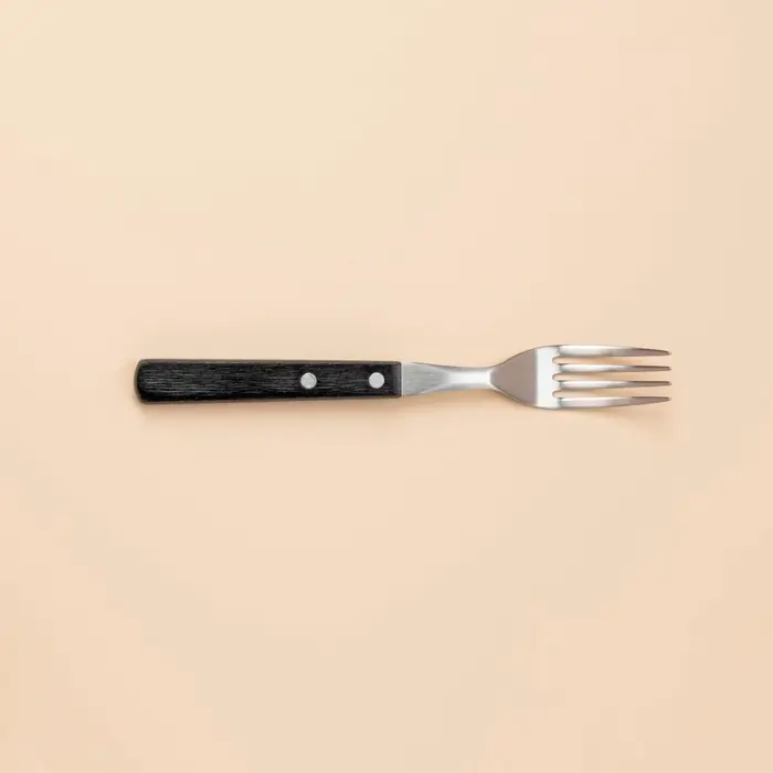 Набор столовых приборов SL Home, 24 предмета, нержавеющая сталь, серебристый, ручки коричневый