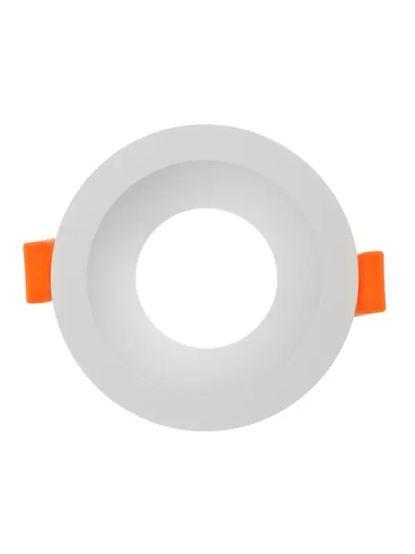 Светильник встраиваемый под лампу MR-16, круглый, пластиковый, белый