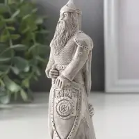Фигура славянский бог «Перун», 13×5×4.5 см, серая