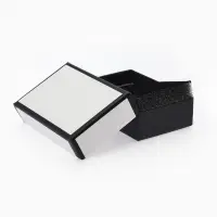 Коробочка подарочная под набор "Стиль", 5*8 см, цвет чёрно-белый