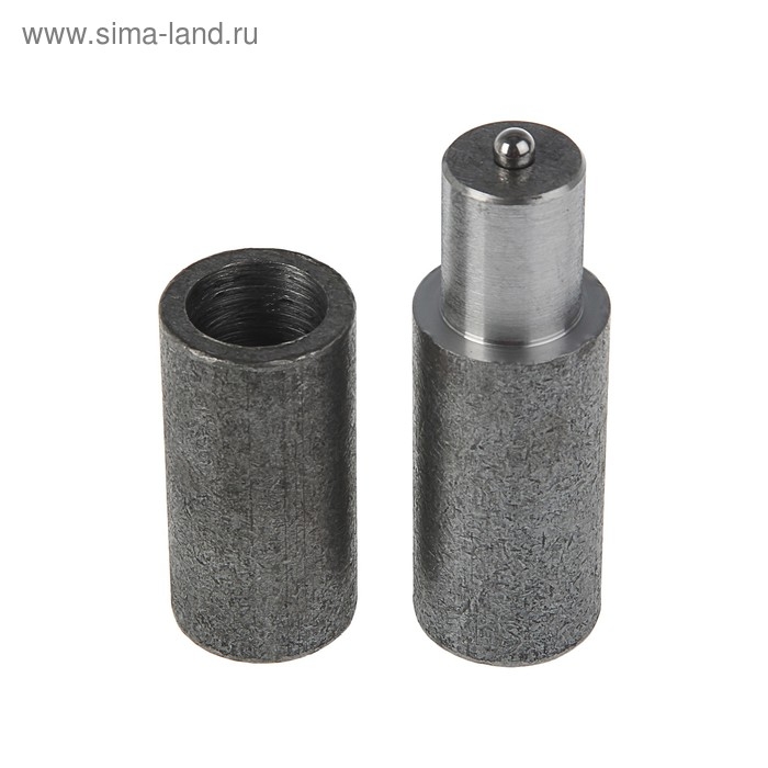 Петля гаражная с шаром, 45х180 мм, без покрытия Петля гаражная с шаром, 45х180 мм, без покрытия