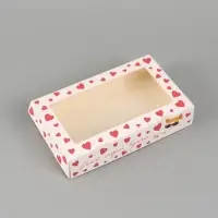 Коробка подарочная складная &laquo;Подарок&raquo;, 20&times;12&times;4 см, с окном