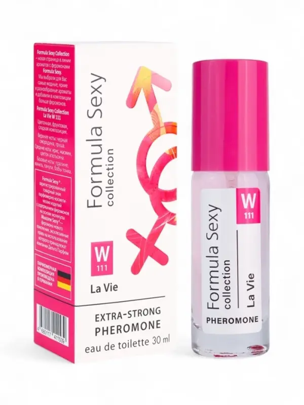 Туалетная вода женская с феромонами Formula Sexy collection La Vie W111, 30 мл Туалетная вода женская с феромонами Formula Sexy collection La Vie W111, 30 мл