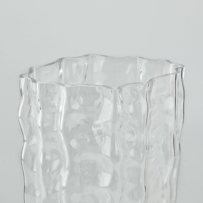 Ваза для цветов «Марбл» из прозрачного стекла 23×15×9 см Ваза для цветов «Марбл» из прозрачного стекла 23×15×9 см