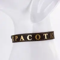 Ошейник однослойный "Красотка", 2.5 см, тиснение фольгой, микс цветов Ошейник однослойный "Красотка", 2.5 см, тиснение фольгой, микс цветов