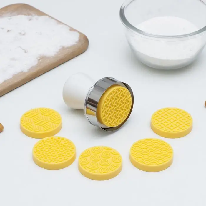 Набор форм для печенья «Фактура», 6 шт, цвет МИКС Набор форм для печенья «Фактура», 6 шт, цвет МИКС