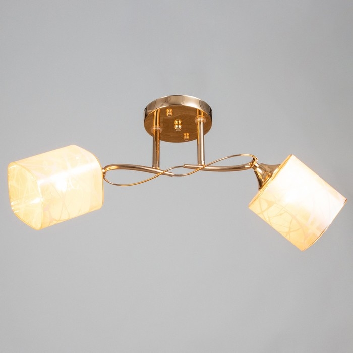 Люстра Люстра "Бутон" 2х60вт Е27 Золото