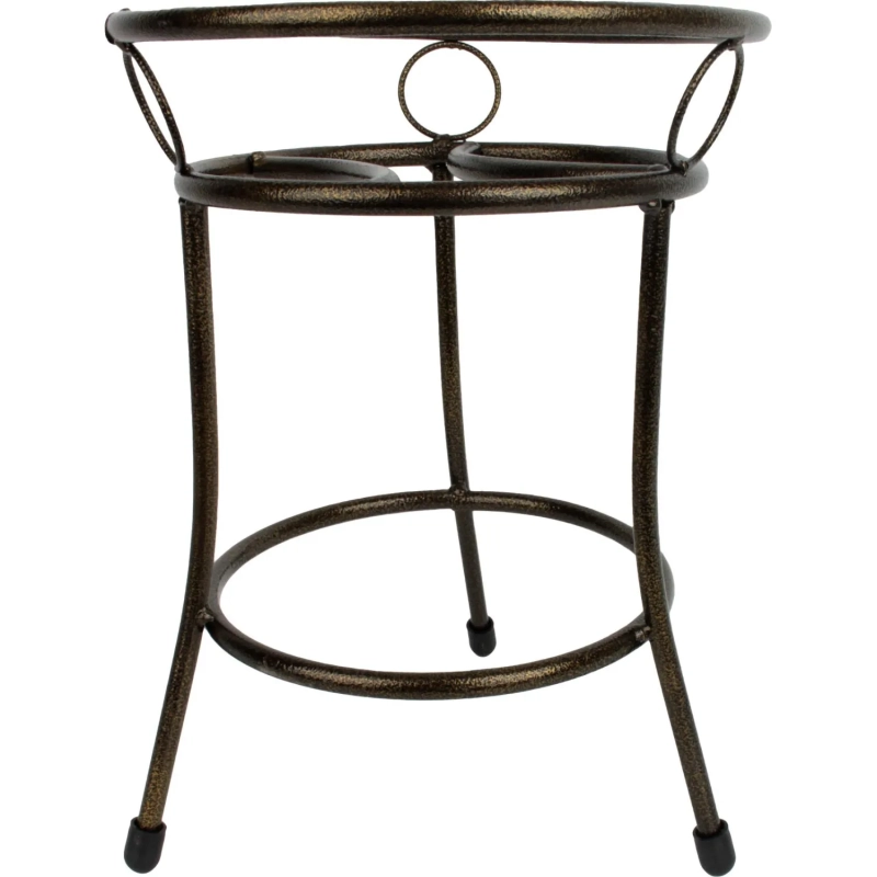 Подставка для цветов 'Пион', 1 г., бронза, 1/1, Ц6