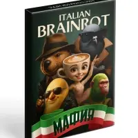 Настольная игра &laquo;Настоящая итальянская мафия Brainrot&raquo;, 20 карт, 16+