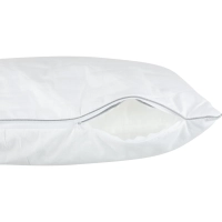 Подушка Luscan 50х70 стег.съем.чех на мол,кант,600г(холлофайб/микрофиб),бел