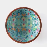 Чаша &laquo;Калейдоскоп&raquo;, 18&times;18&times;8 см, дерево шишам