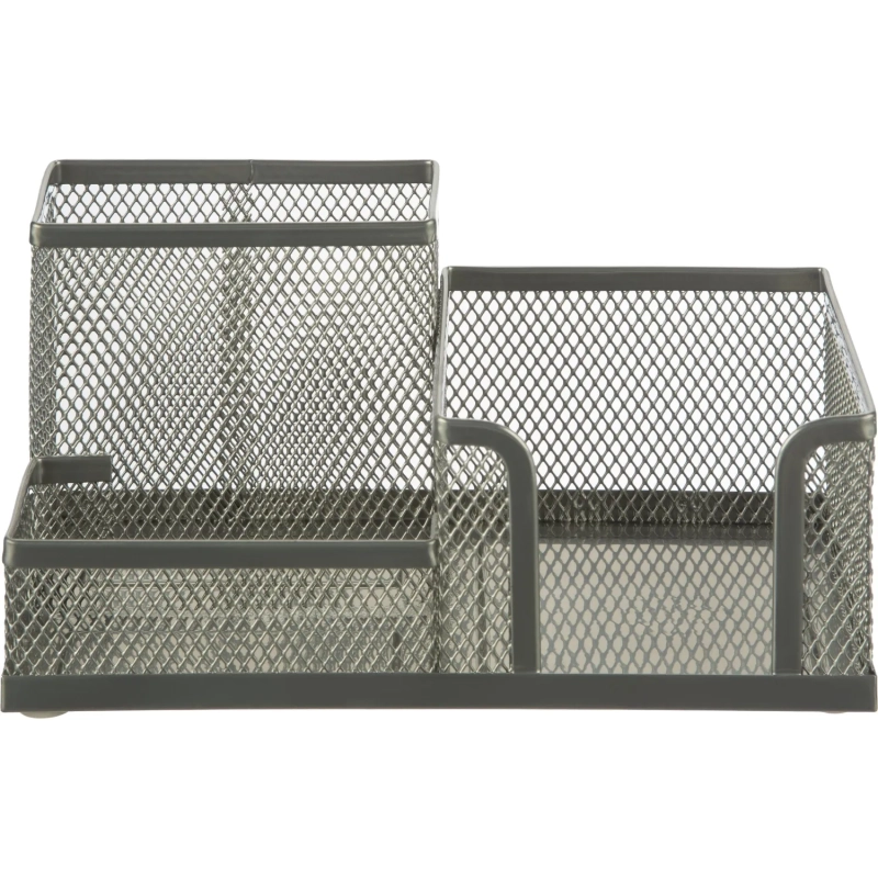 Подставка-органайзер для канц принадлежностей Attache серебр 185x93x102мм