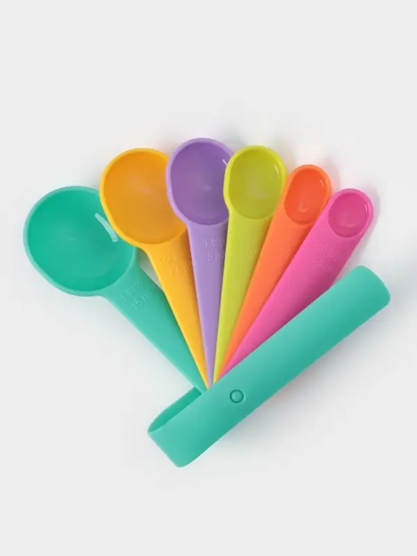 Набор мерных ложек 6 шт  Набор мерных ложек 6 шт " Колор"