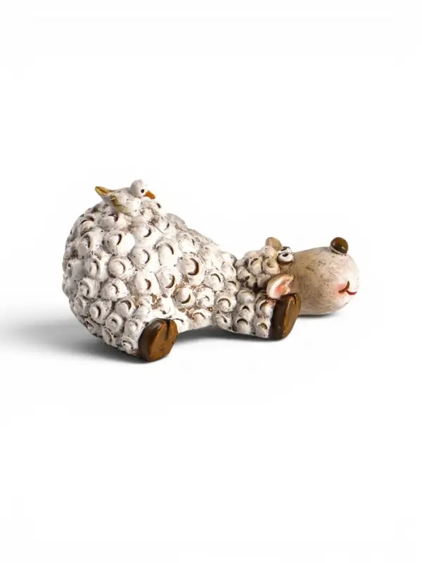 Фигурка &laquo;Бараш с птичкой&raquo;, 10.5&times;8&times;5.5 см