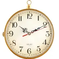 Часы настенные интерьерные &laquo;Финетти&raquo;, двусторонние, на подвесе, 28&times;29.5 см, d=21.5 см, от батареек 2&times;АА