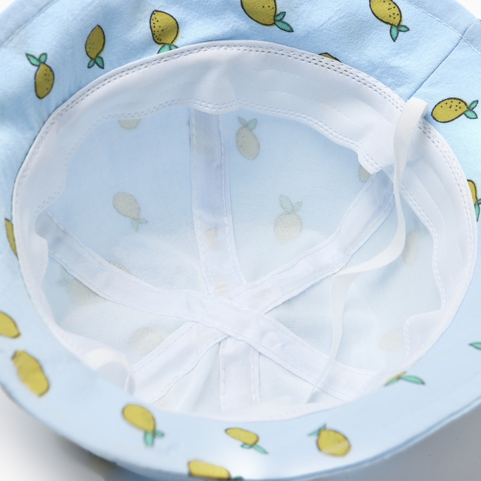 Панама детская Панама детская "Лимончик" MINAKU, цвет голубой, р-р 46
