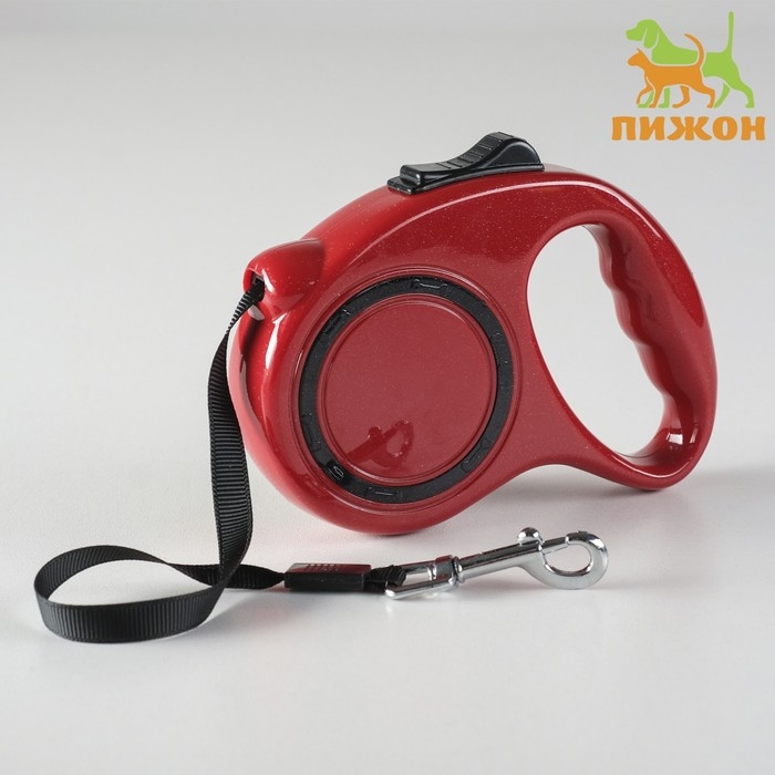 Рулетка эргономичная, 3 м, до 11,5 кг, красная Рулетка эргономичная, 3 м, до 11,5 кг, красная