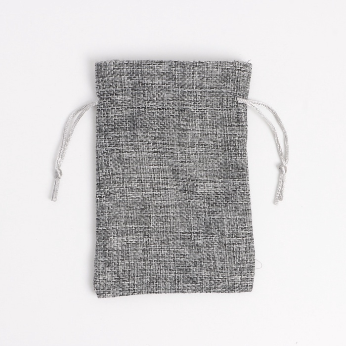 Льняной мешочек для хранения украшений, подарков, трав, 10 х 14 см, набор из 5 штук Льняной мешочек для хранения украшений, подарков, трав, 10 х 14 см, набор из 5 штук