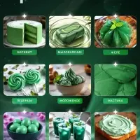 Пищевой краситель Top Decor гелевый &laquo;Болотный зелёный&raquo;, 100 г