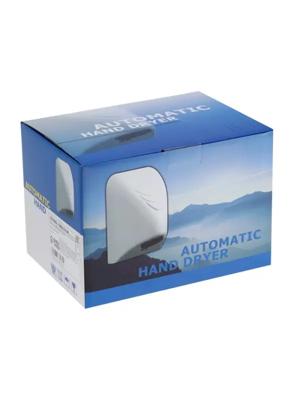 Сушилка для рук ZEIN Hd=226, 0.85 кВт, 140&times;150&times;215 мм, белая