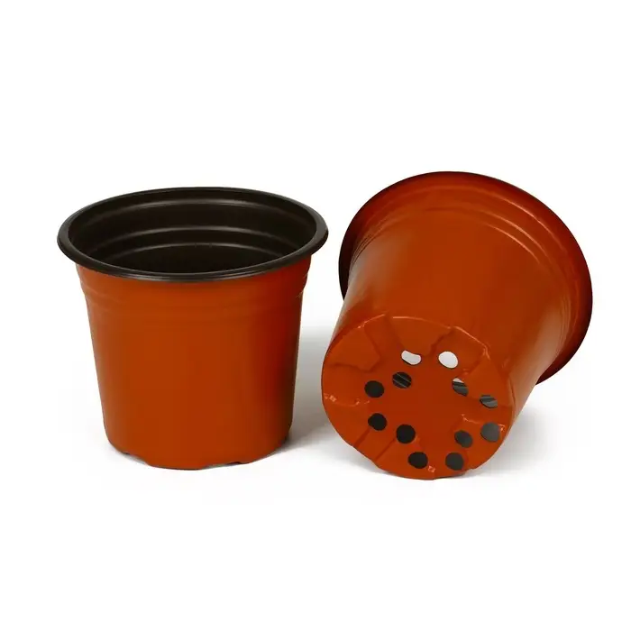 Горшок для рассады, 1.7 л, d=16 см, h=13.5 см, мягкий пластик, терракот, Greengo Горшок для рассады, 1.7 л, d=16 см, h=13.5 см, мягкий пластик, терракот, Greengo