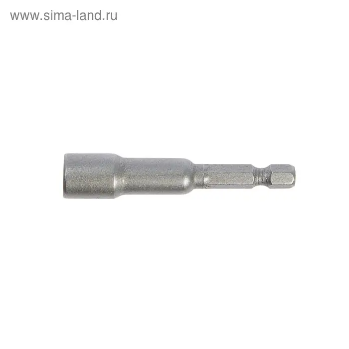 Бита с торцевой головкой ТУНДРА, сталь CrV, магнит, 8&times;65 мм