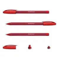 Ручка шариковая ErichKrause U-108 Original Stick, узел 1.0 мм, чернила красные, супермягкое письмо, длина линии письма 1000 метров