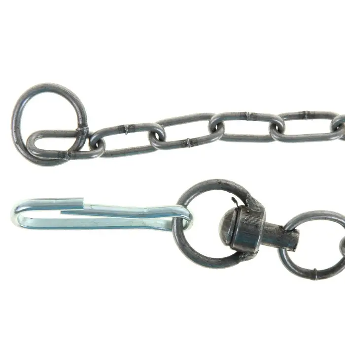 Цепь для привязи собак, 5 м, калибр 3&times;21 мм, черная