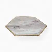 Набор тарелок мрамор белый 23 см. (10 шт) Набор тарелок мрамор белый 23 см. (10 шт)