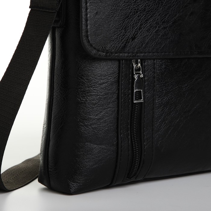 Сумка мужская, цвет чёрный Сумка мужская, цвет чёрный