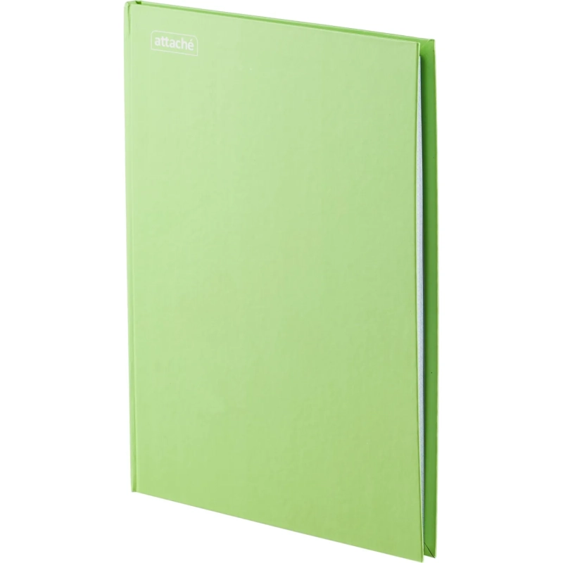Книга учета 96 листов А4 кл насш бл офс Attache Bright Сolours(об-карт)лайм