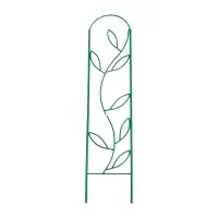 Шпалера, 173&times;37&times;1 см, металл, зелёная, &laquo;Декоративная. Стебель&raquo;